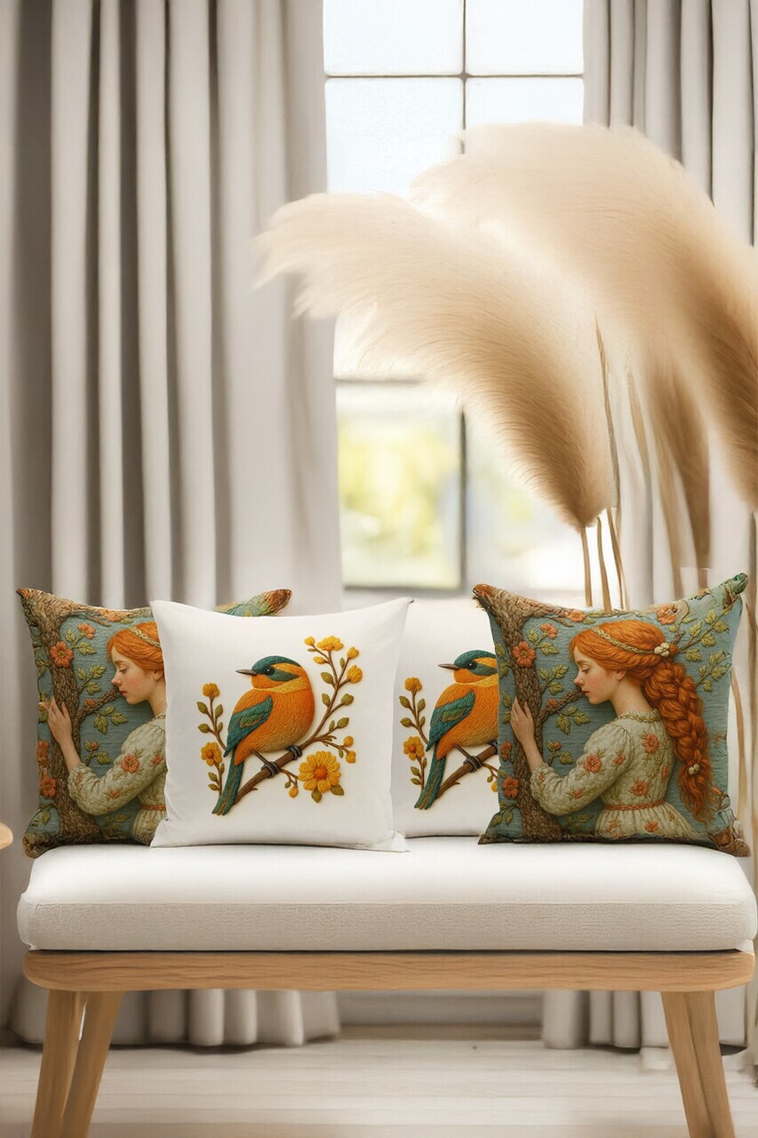 Set fete de perna, Artpnchset4-89, Poliester, Multicolor — imaginea 2