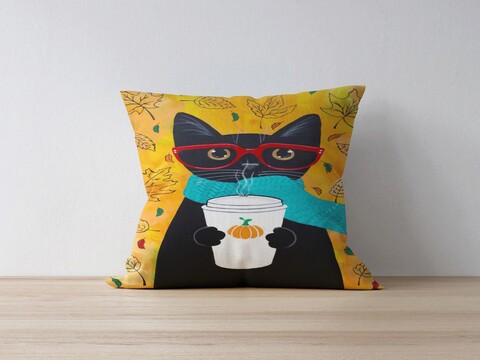 Husa de perna, a1222, 43x43 cm, 50% bumbac/50% poliester, multicolor