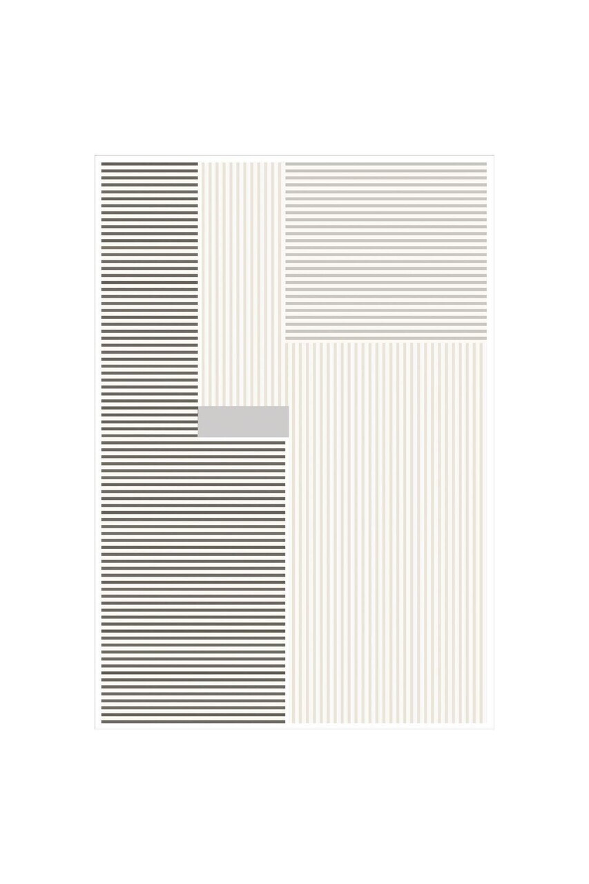 Covor, CLR-4257-5, 160x300 cm, Poliester, Gri — imaginea 3
