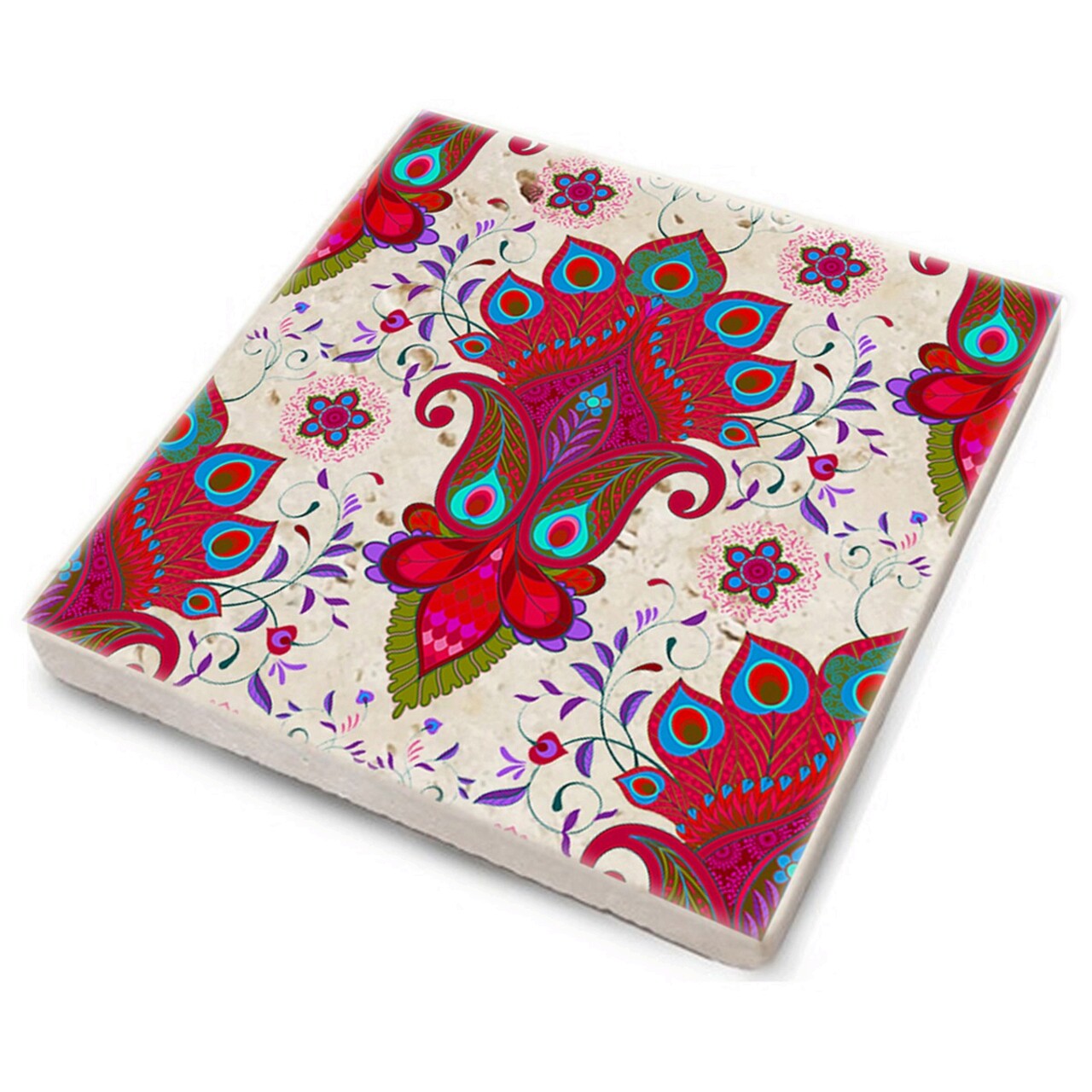 Set suporturi de pahare, Hermia, 366TYR1157, Multicolor - view 2