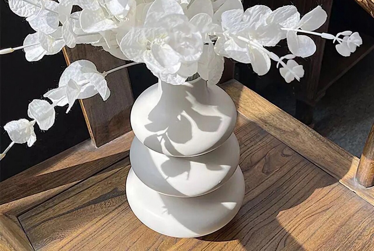 Vaza, CY0079, Ceramica, Crem