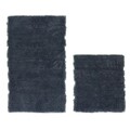 Set covorase de baie, Alanur Home, Milano, Bumbac, Argintiu