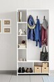 Cuier de perete, Hanah Home, İvriz, 90x182x35 cm, Alb