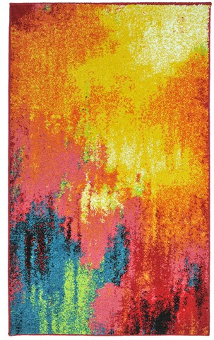 Covor Saida, Decorino, 67x120 cm, polipropilena, multicolor
