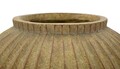 Vaza decorativa Breeze, Mauro Ferretti, 40x26.5 cm, oxid de magneziu, verde inchis