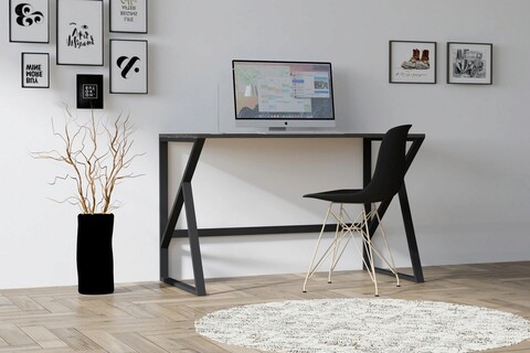 Birou, asse home, murren, 120x75x60 cm, antracit