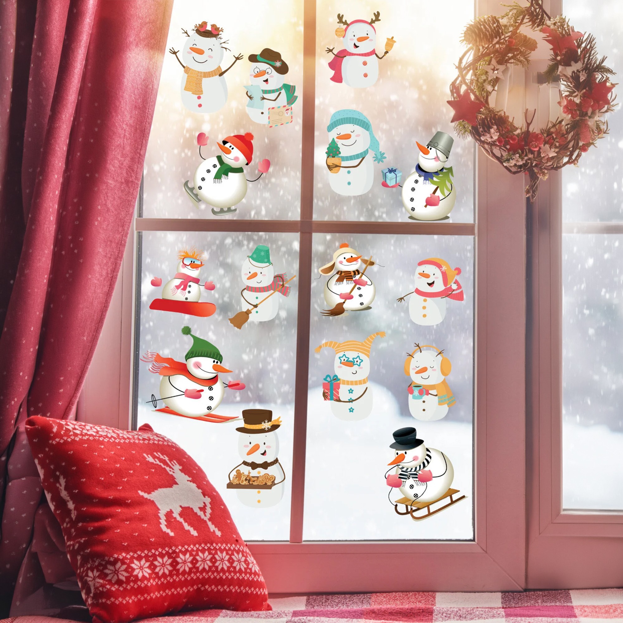 Sticker decorativ, 309033, 30 x 50 cm, Multicolor