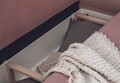 Canapea extensibila 4 locuri ELTAP, SO-SIL-06NU, Silva, 236x95x90 cm, lemn/poliester, gri inchis