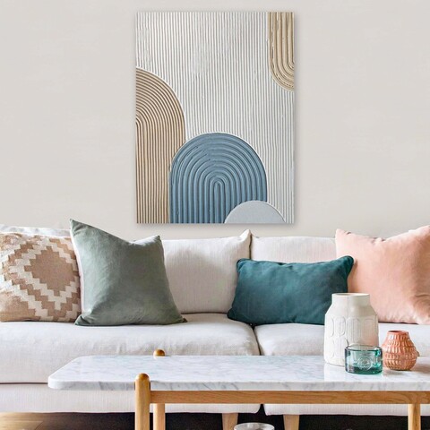 Tablou decorativ 3d, rfb12_5070, canvas , cadru: 100% lemn (grosime: 3cm), multicolor