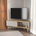 Comoda TV, Zena Home, Mora, Stejar Safir / Alb