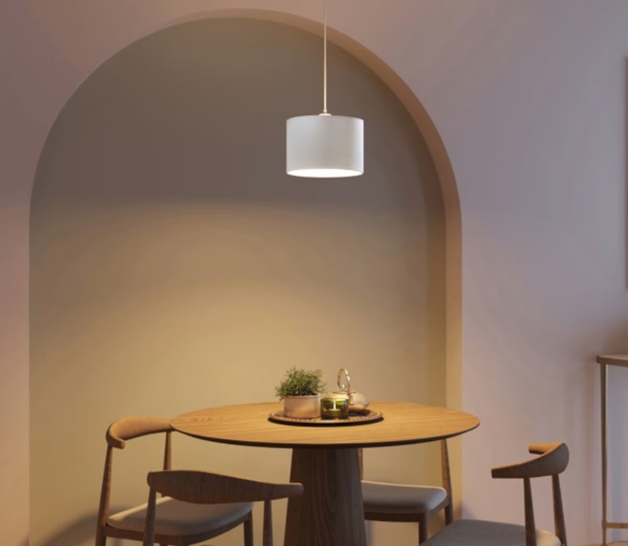 Lustra ELTAP, Vespillo, 25x110 cm, 1xE27, 15W, otel/PVC, alb