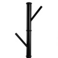Cuier Noa, Versa, 40 x 30.5 x 180 cm, metal, negru
