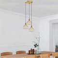Lustra, Fulgor, 942FLG1413, Metal, Auriu