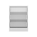 Dulap pentru bucatarie, Hanah Home, Minar, 60x87x58 cm, Alb / Antracit