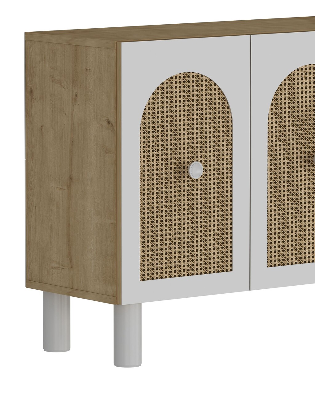 Consola, Hanah Home, Elle, 150x75x30 cm, PAL , Stejar Safir / Hazeran - view 5