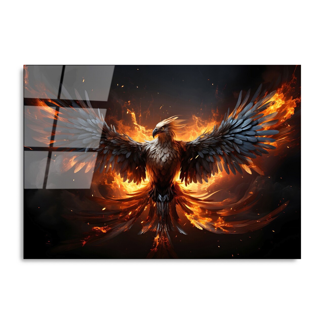 Tablou decorativ, UV-1170, 70 x 100 cm, Multicolor - view 6