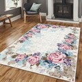 Covor, ELS1821, 80x150 cm, Catifea, Multicolor