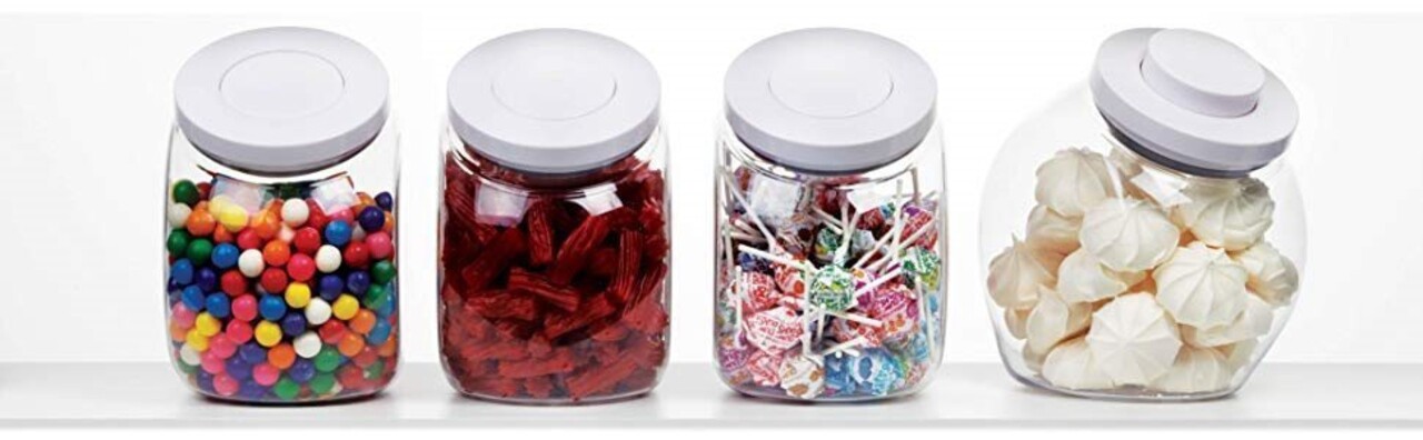 Borcan pentru fursecuri, plastic, 12,7 x 19 x 21 cm, 2,8L, "POP" - OXO - view 7