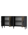 Consola, Olivia, Genus KB150, Antracit / Nuc