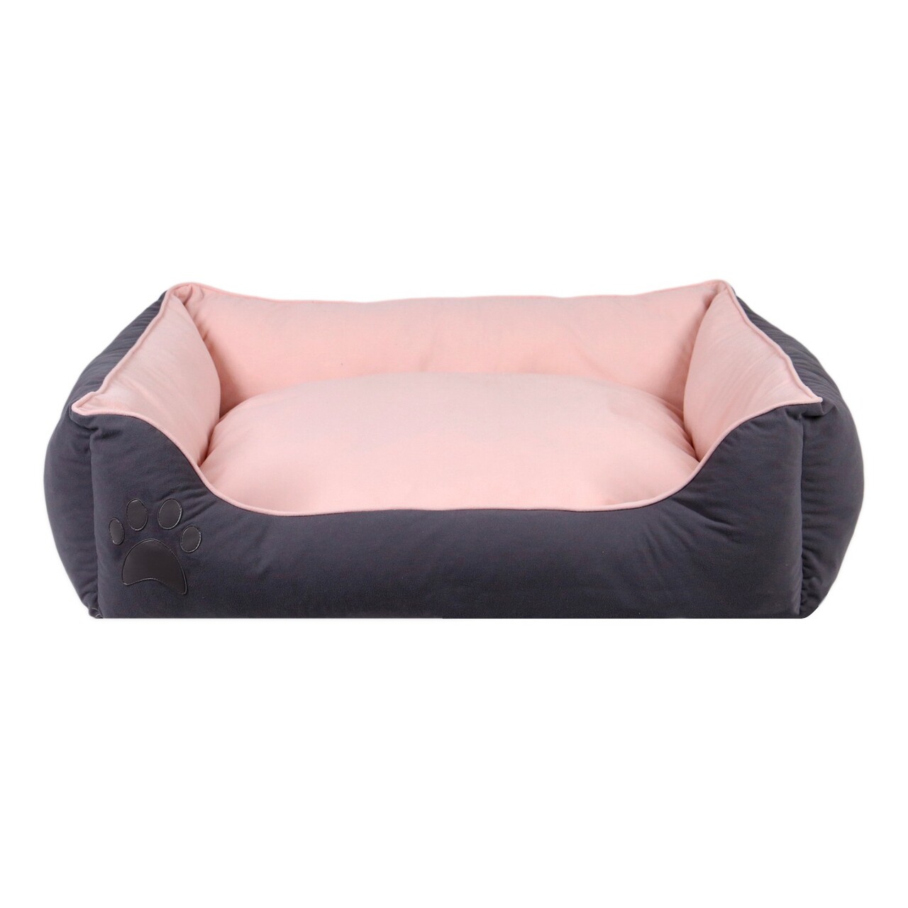 Pat pentru animale de companie, Paws &amp; Whiskers, Lucy Dog &amp; Cat S, Material exterior: 100% poliester, Gri/Roz - view 3