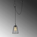 Lustra, Opviq, 892OPV1706, Metal, Negru