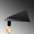 Aplica de perete, Sheen, 521SHN2194, Metal, Negru