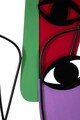 Decoratiune de perete Eyes -B, Mauro Ferretti, 120x72 cm, fier, multicolor