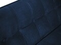 Canapea extensibila, Canna, Mazzini Sofas, 3 locuri, 225x100x85 cm, catifea, albastru regal