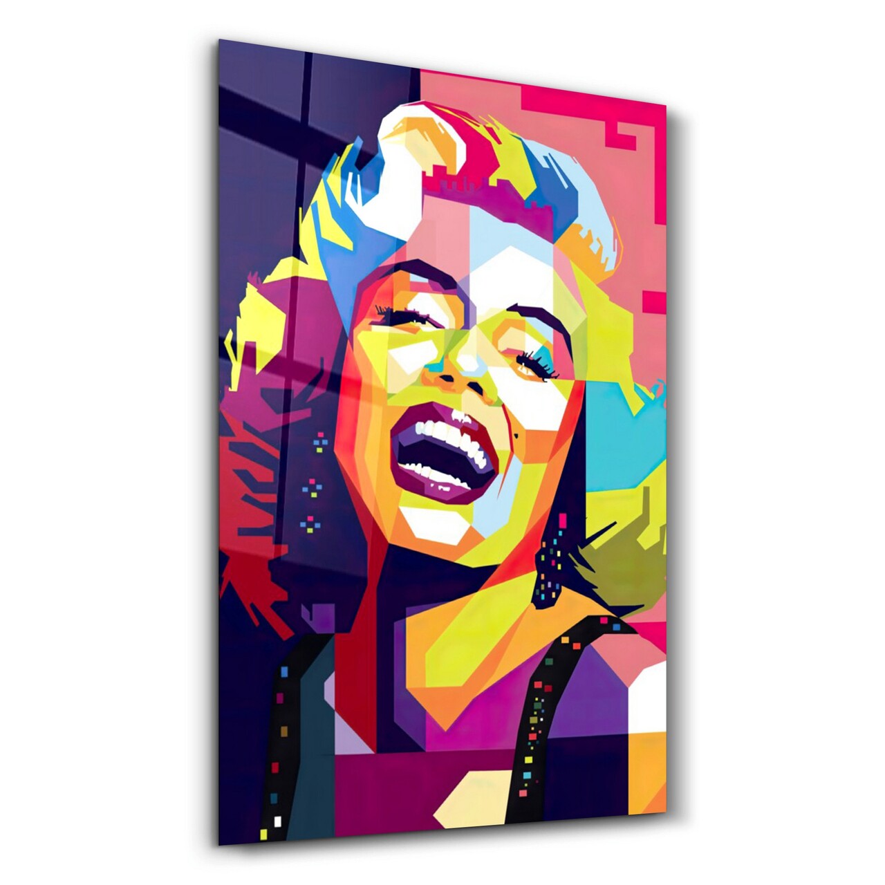 Tablou decorativ, OGLS-9032, Dimensiune: 35 x 55 cm, Multicolor - view 5