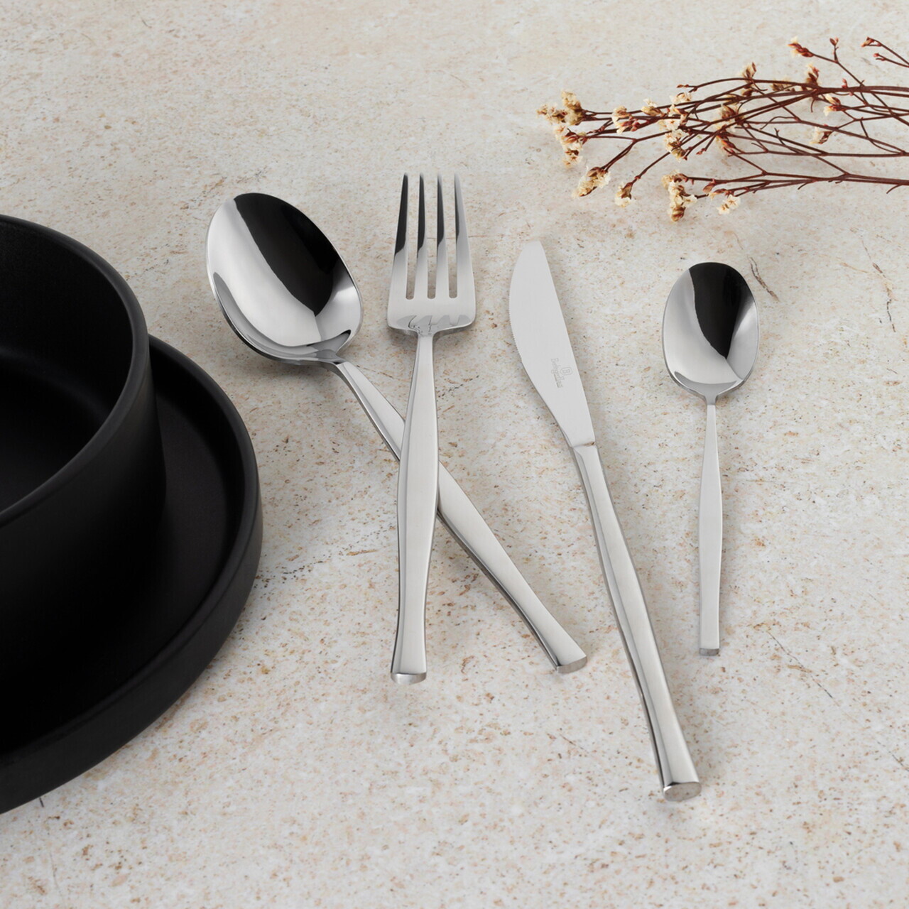 Set tacamuri 24 piese Berlinger Haus, Cutlery, inox, argintiu - imagine 2