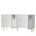 Consola, Olivia, Belly KB150, Alb/Auriu