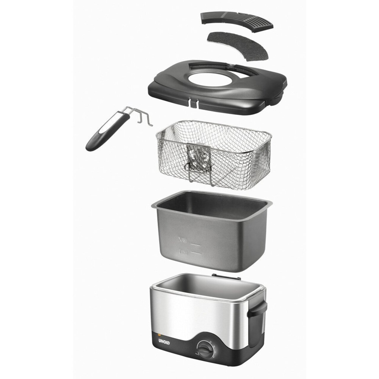 Friteuza Unold, 1.5 L, 1200 W - view 2