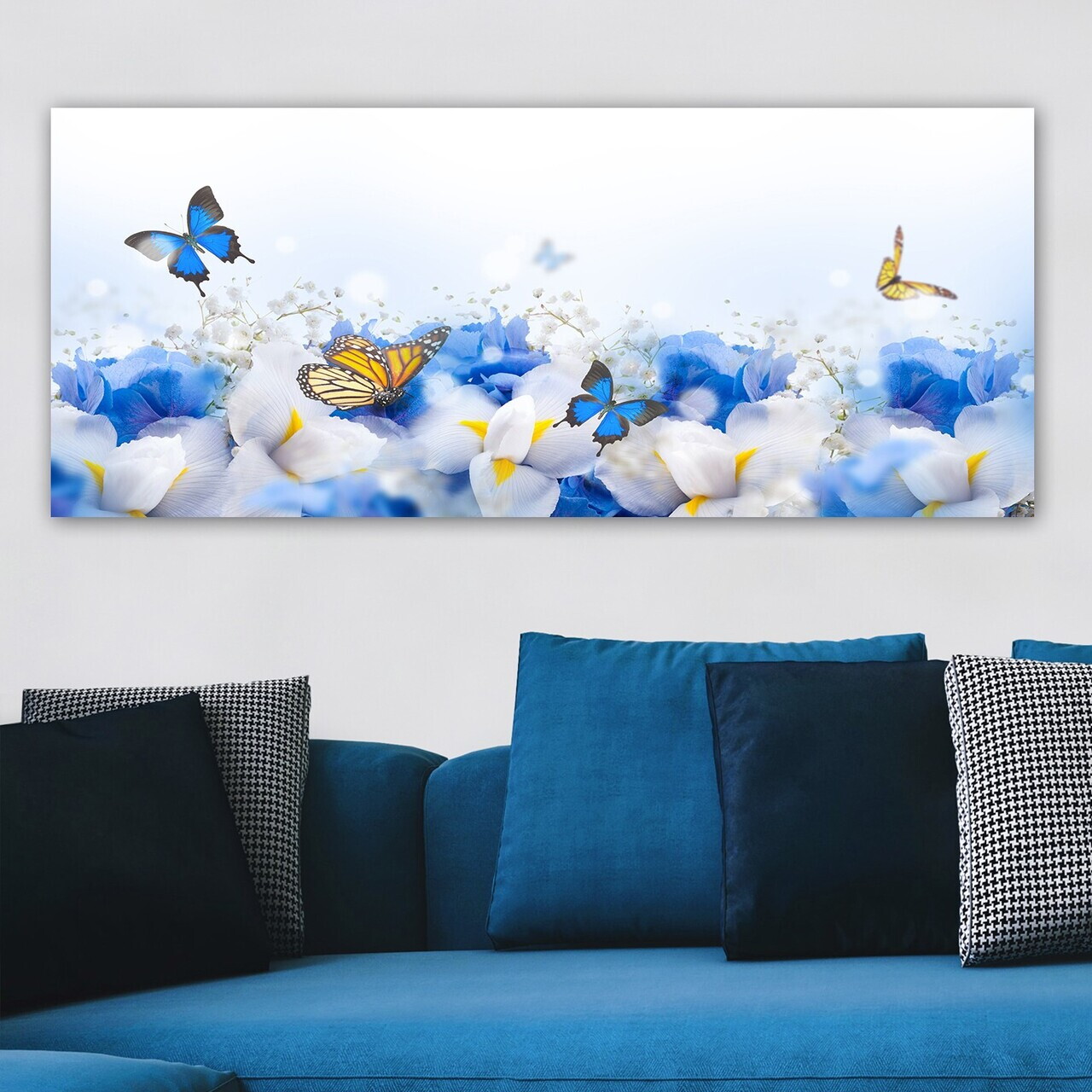 Tablou decorativ YTY519402208_50120 PÂNZĂ Lemn (Grosime: 3 cm Multicolor