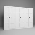 Dulap pentru haine, Miwood, Lucas 1600-89, Alb