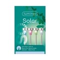 Lampa de gradina Stake, Lumineo, 7.3x28 cm, otel inoxidabil, albastru