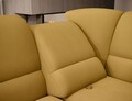 Coltar extensibil dreapta 3 locuri ELTAP, RT-45LO, Siber, 270x186x93 cm, lemn/poliester, galben