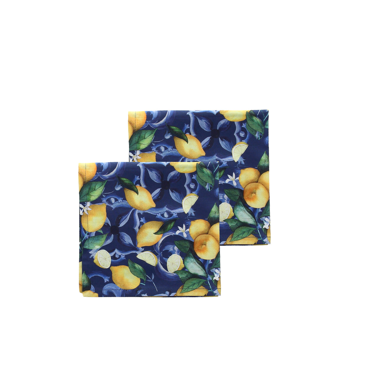 Set 2 servete masa Citrus, Andrea Fontebasso, 40x40 cm, bumbac, multicolor