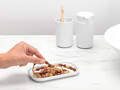 Set accesorii pentru baie 3 piese, Brabantia, White, polipropilena, alb