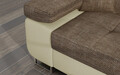Coltar extensibil dreapta 4 locuri ELTAP, Armd-02, Armando, 289x203x85 cm, lemn/poliester, bej/bej deschis