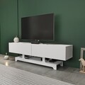Comoda TV, Zena Home, Tera, Alb
