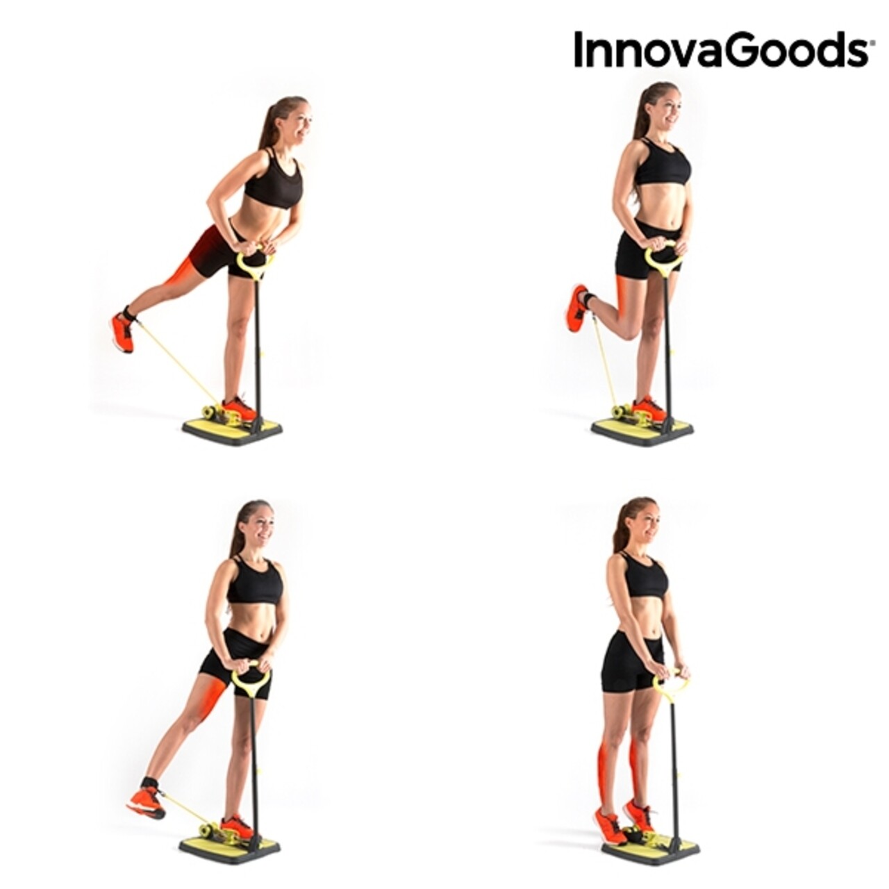 Platforma De Fitness Pentru Fese Si Picioare InnovaGoods + Ghid De Exercitii