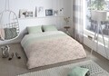 Lenjerie de pat pentru doua persoane, Good Morning Gabriela, 100% bumbac, 3 piese, multicolora