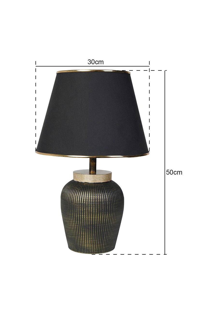 Lampa de masa, L'essentiel Maison, 687HMY2154, Negru - view 3