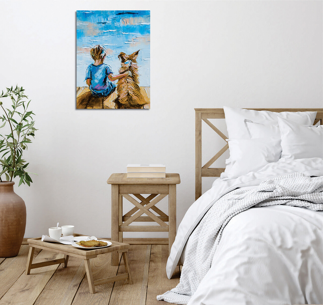 Tablou decorativ, DC375, Rama de lemn, Multicolor - view 2