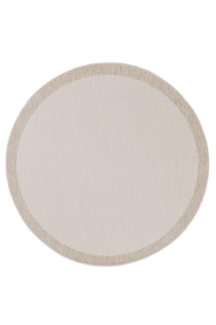 Covor (160 cm), Sisalux 3084 Round, 160x160 cm, Crem / Bej - view 2