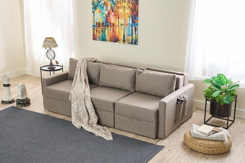 Canapea extensibila 3 locuri, Atelier del Sofa, 613LFS1129, Maro
