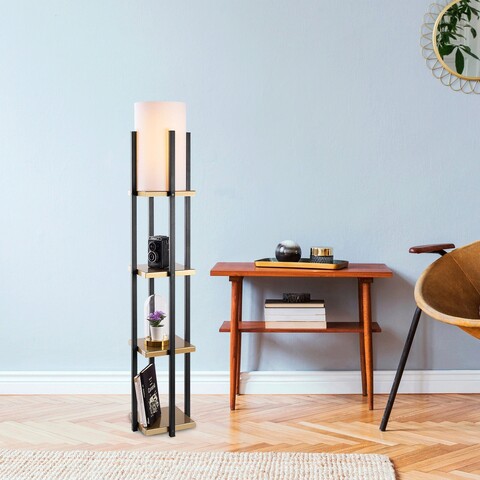 Lampadar, Lampana, 211LMP1105, Metal, Negru