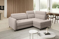 Coltar extensibil dreapta 3 locuri ELTAP, RT-18SO, Barea, 208x160x100 cm, lemn/poliester, bej