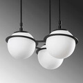 Lustra, Fulgor, 942FLG1647, Metal, Negru