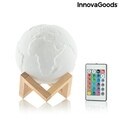 Lampa LED RGB reincarcabila Planeta Pamant Worldy InnovaGoods